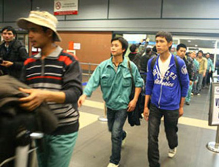 79 lao động tại Libya đã về tới Việt Nam